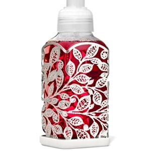 Silver Leaves Foam Hand Soap Holder